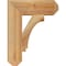 Ekena Millwork Imperial Craftsman Rough Sawn Bracket, Western Red Cedar, 4"W x 14"D x 18"H BKT04X14X18IMP04RWR - alternate 2